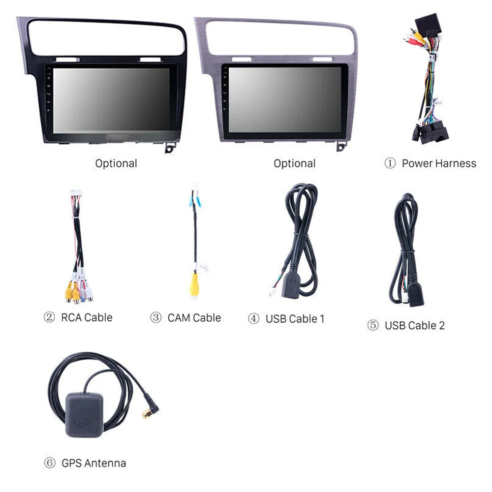 10 1 &quotAndroid автомобильный Радио мультимедийный плеер для VW/Volkswagen/Golf 7 стерео GPS
