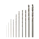 Набор из 10 быстрорежущих высокоскоростных белых стальных спиральных сверл для вращающегося инструмента Dremel для DIY шлифовки и пробивки (дерево, металл, форма)