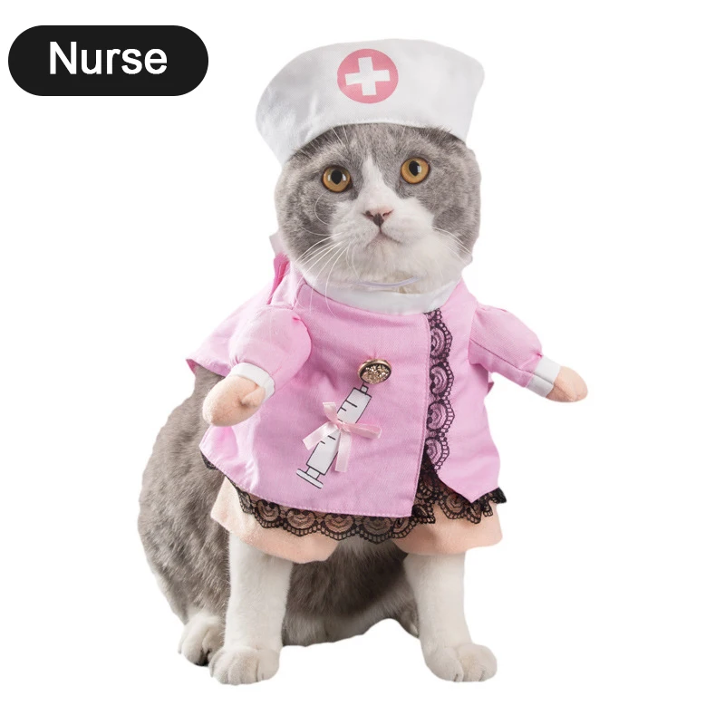 

Cat Dog Funny Clothes Pet clothing Cosplay Role playing Suit Pirate Suit Halloween Clothes Dressing Up Cat Party Costume Suit