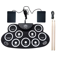 dropship hand roll drum portable electronic drum for outdoor electronic drum percussion instrument music equipment accessories