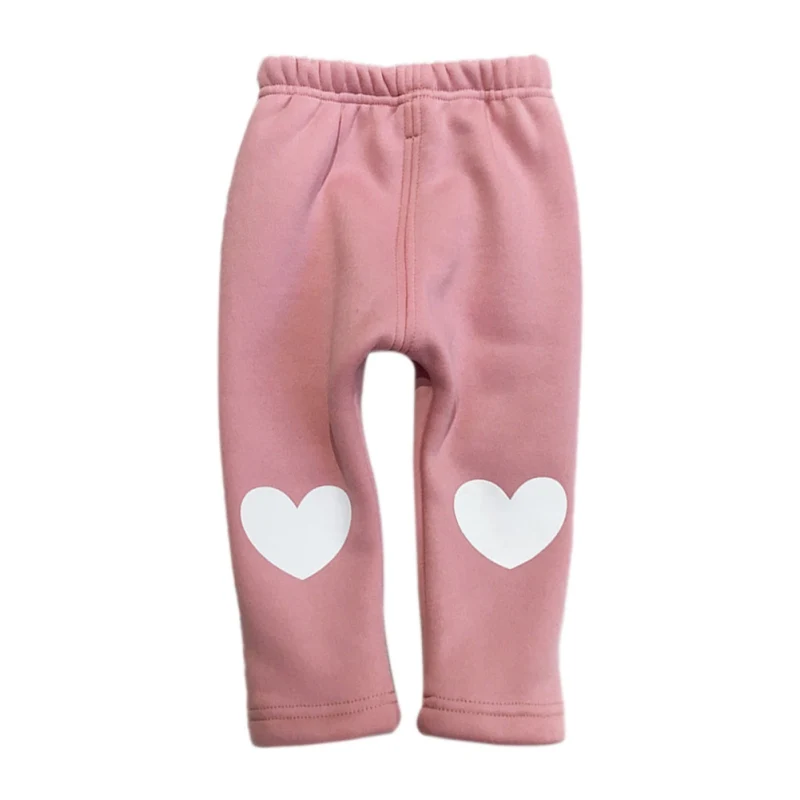 Теплые штаны для маленьких девочек детские повседневные зимние утепленные