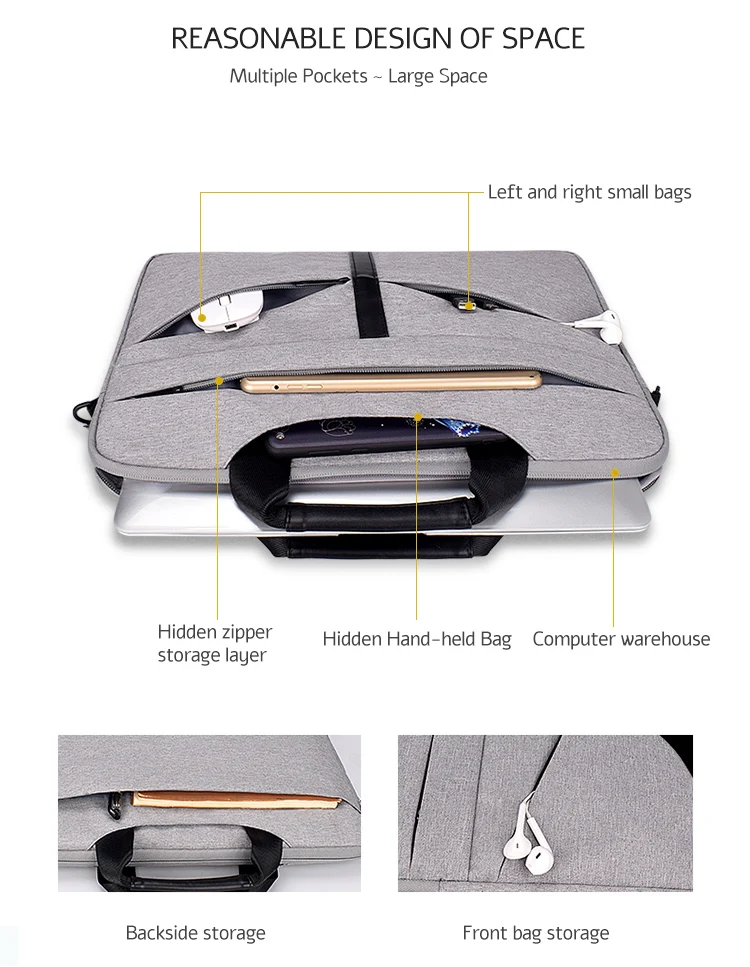 Водонепроницаемая сумка для ноутбука 13 3 15 6 14 4 дюймов Сумка Macbook Air Pro Asus Acer Xiaomi Dell |