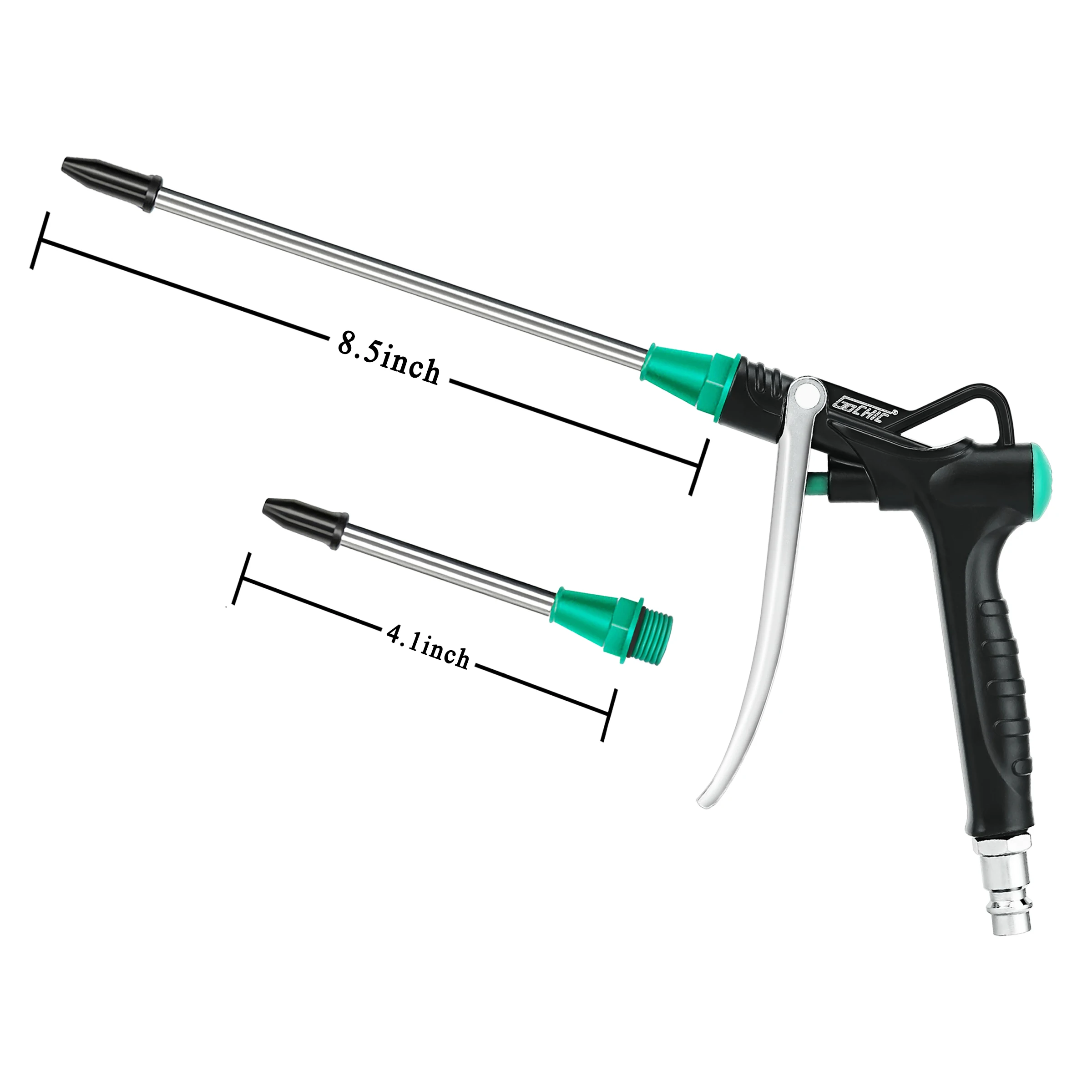 

VALIANTOIN High Pressure Aluminum Alloy Blow Gun Air Gun Jet Gun Professional Cleaning Tools Dust Blow Gun