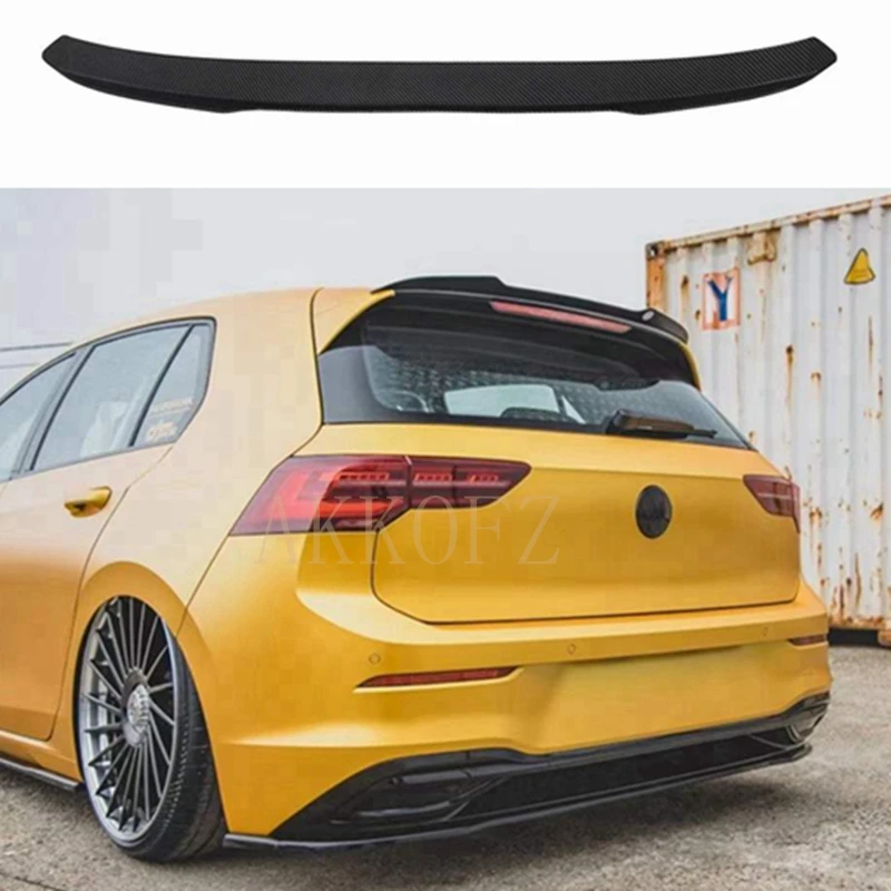 

for Volkswagen GOLF 8 MK8 spoiler 2020 2021 GOIF8 spoiler high quality ABS material car rear wing color rear spoiler A style