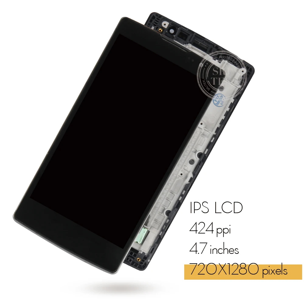 Srjtek для LG Spirit H440 LCD H442 экран дисплей с кодирующий преобразователь сенсорного