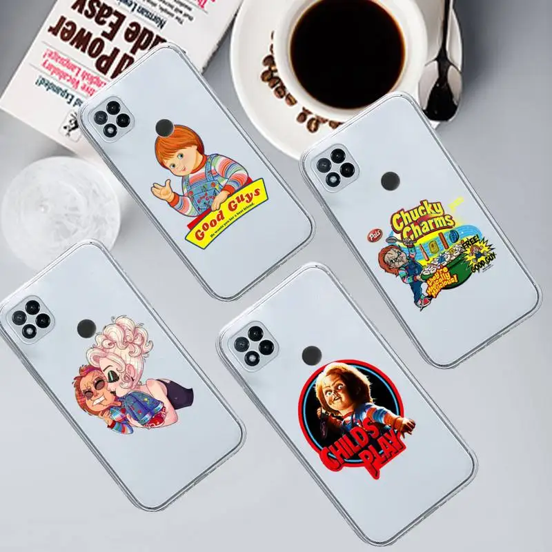 

Chucky Good Guys horror movie Phone Case Transparent for Xiaomi redmi note 8 9 10 11 t lite pro ultra mix 4 k40