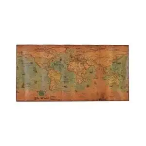 Морской океан море крафт бумага постер карта мира ретро старая художественная