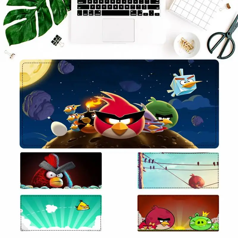 

Hot Selling Angry Birds Mouse Pad Laptop PC Computer Mause Pad Desk Mat For Big Gaming Mouse Mat For Overwatch/CS GO