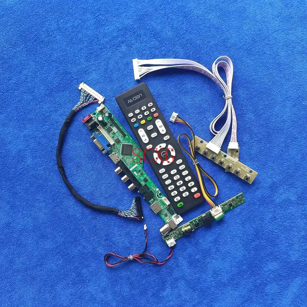 

LED LCD HDMI-compatible VGA USB AV 1920*1080 Fit M280HKJ-L30/M280HKJ-L50 Analog Signal DIY Kit Display Drive Board LVDS 30-Pin