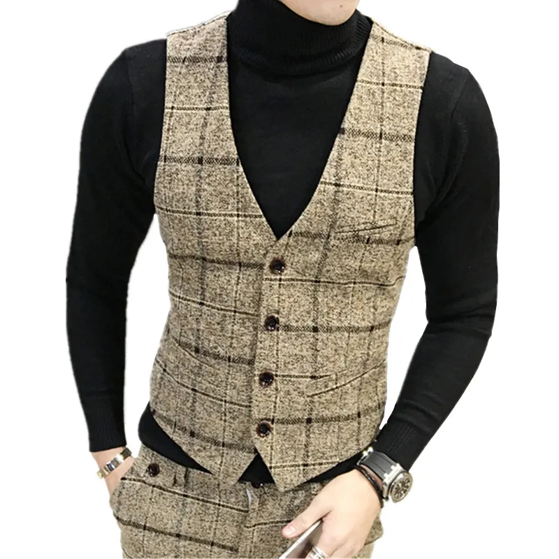 Для свадьбы или торжественного случая Мужская одежда комплект из двух вещей