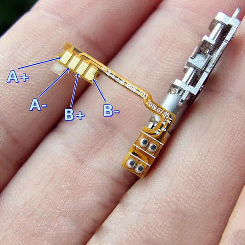 Точность 2 фазный 4 проводной подъемный мотор ноутбук в металлическом корпусе мм