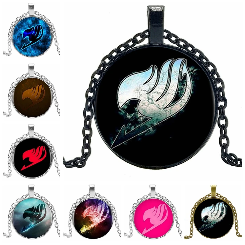 2019 миф яркие цвета ожерелье с птицей стеклянный кабошон животное аниме ювелирные