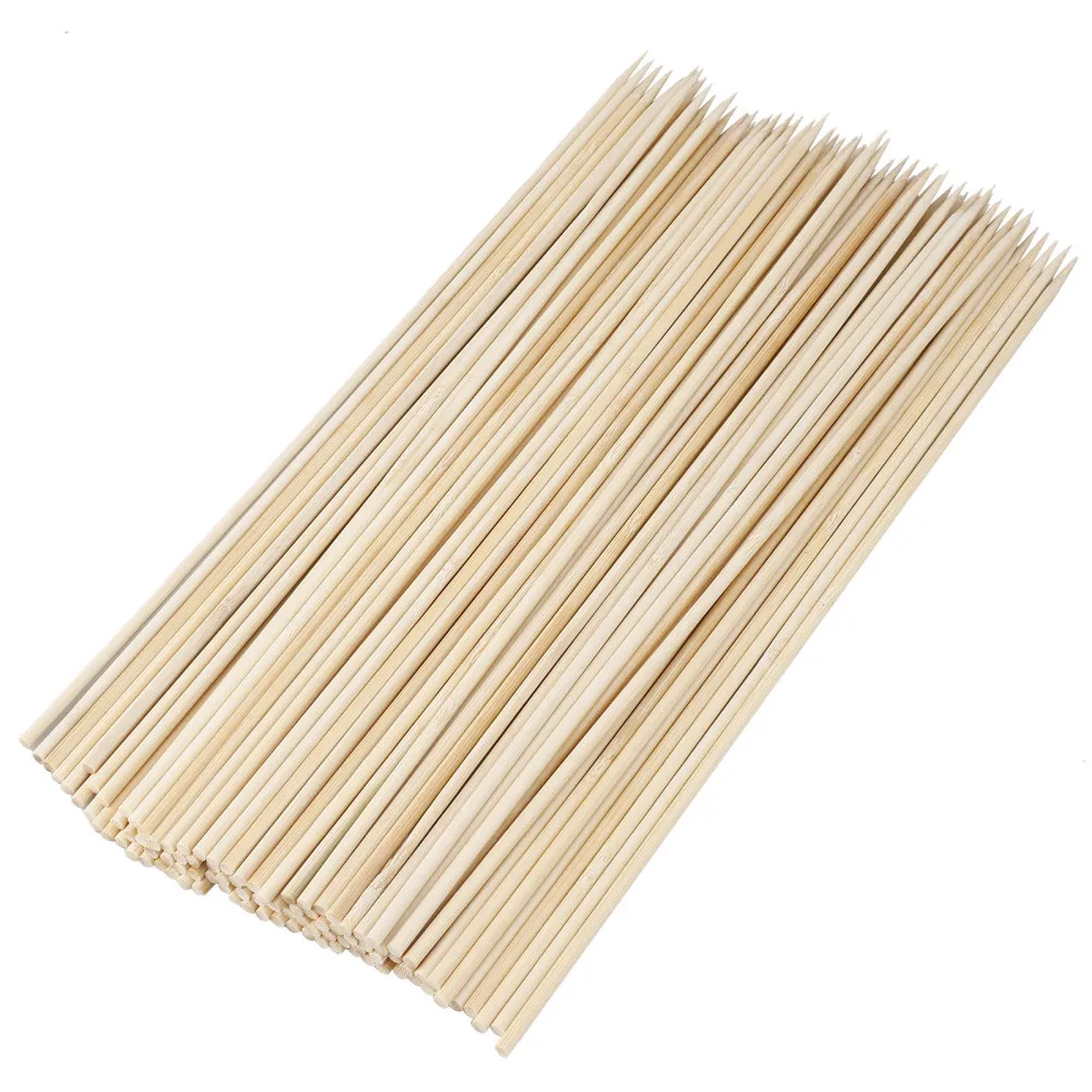 

Подставки для садовых инструментов, бамбук палочки для растений, 300*4,0 мм, 100 шт., деревянные, 100 шт./компл.