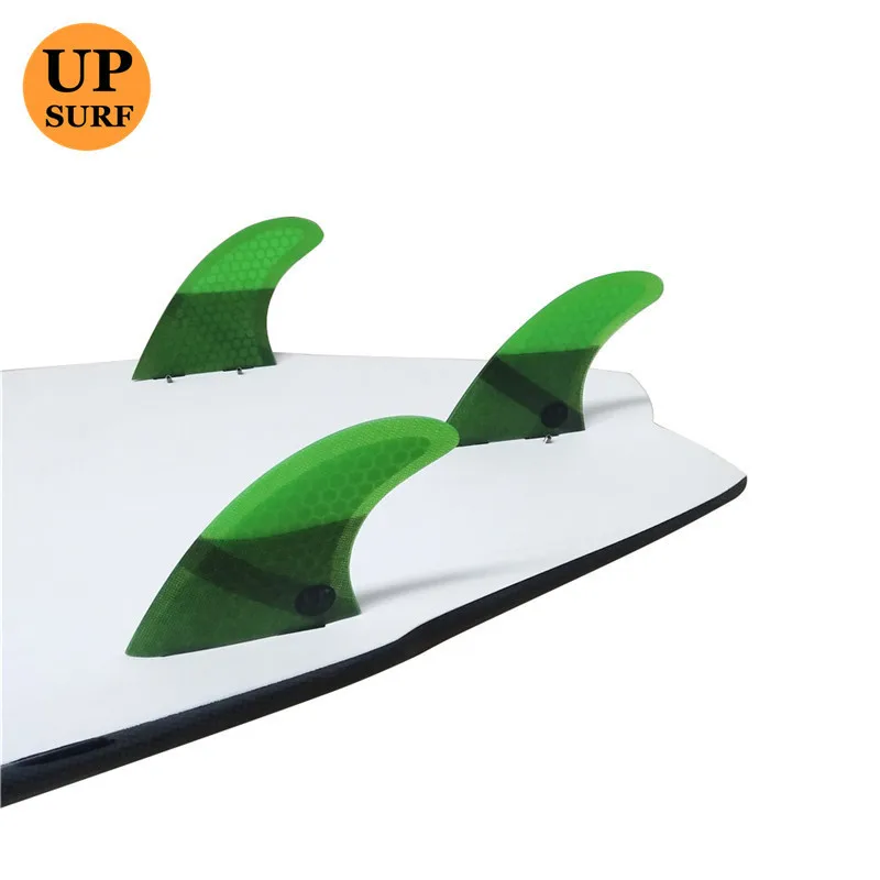 Upsurf логотип FCS плавники G3/G5/GL с винтами и ключ плавники сумка для серфинга сотовый плавник Стекловолокна Плавники FCS Quilhas плавники