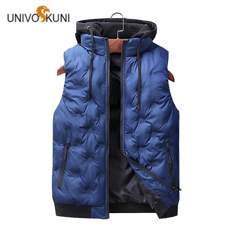 Новинка 2019 мужская жилетка куртка-безрукавка осенне-зимняя одежда пальто с