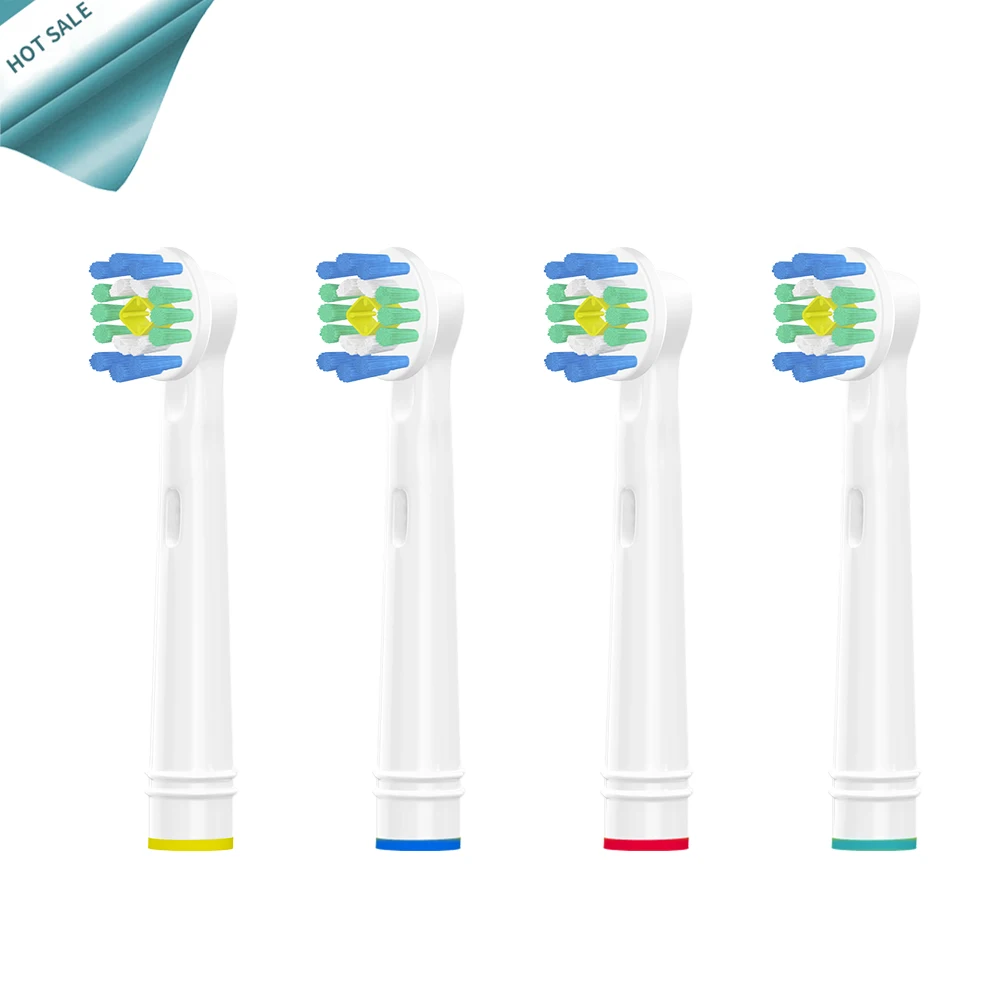 4 шт сменные насадки для электрической зубной щетки Oral B Профессиональный уход 8875