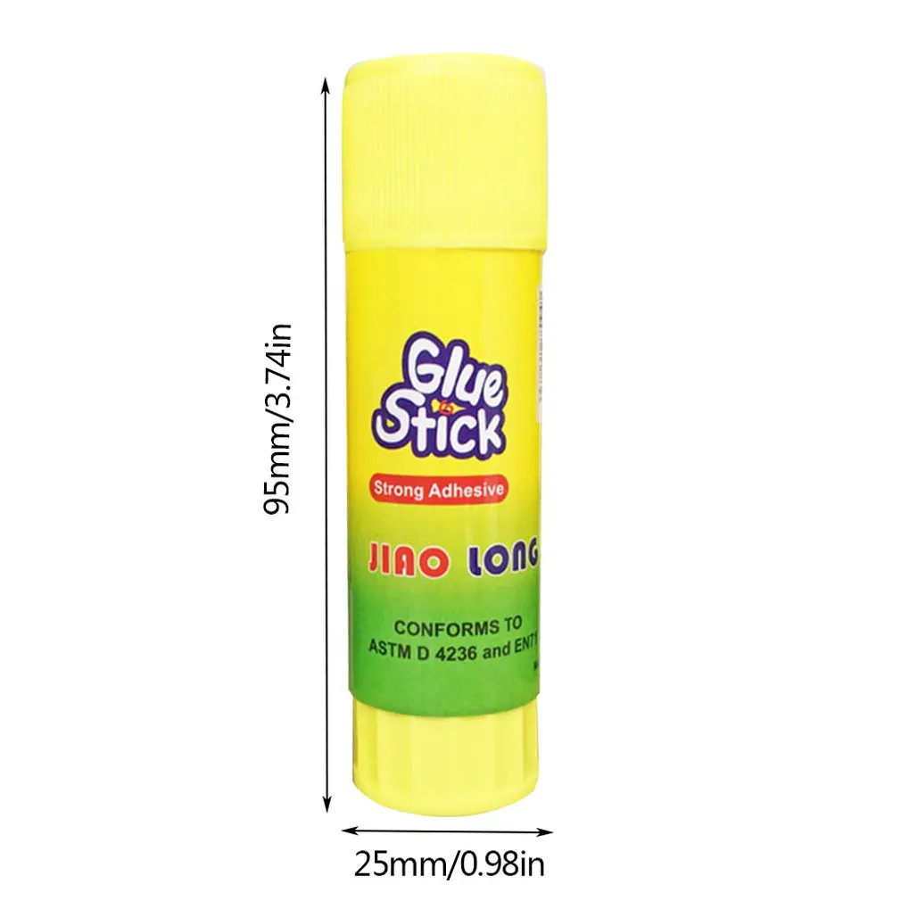 

21g White Solid Glue Sticks Cute School Supplies High Viscosity Solid Strong Adhesive Students DIY Glue