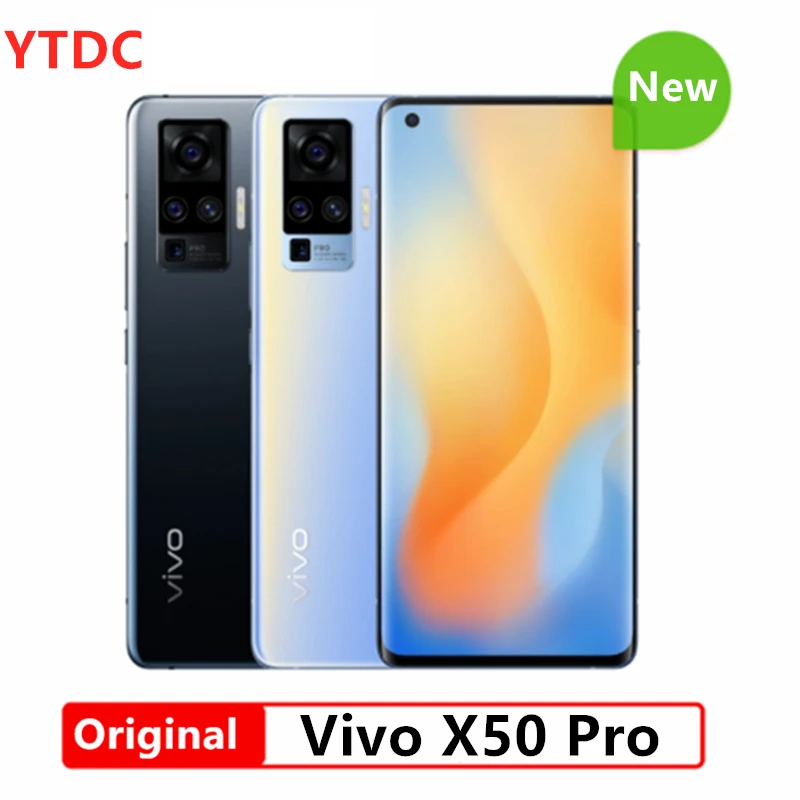 Смартфон Vivo X50 pro 5G сотовый телефон с супер зумом Snapdragon 76 4315 мАч 33 Вт NFC четыре