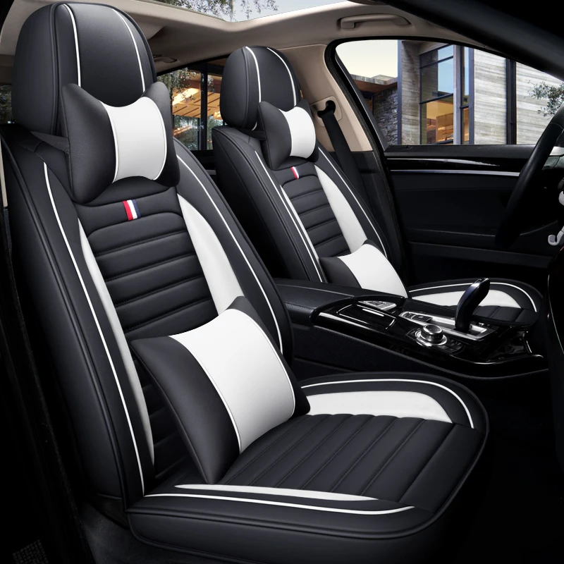 Пленка с полным покрытием из эко-кожи авто чехлы сидений искусственной кожи для