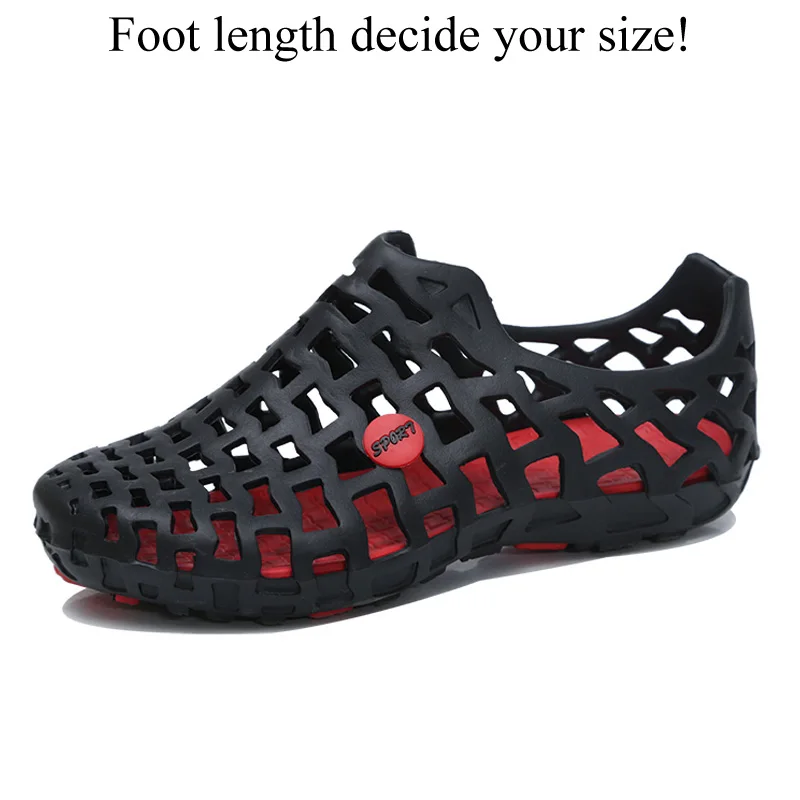 

Summer Lightweight Beach Sandals Breathable Men Clogs Garden Shoes Eva Injection Outdoor Rain Sandals Water Shoes