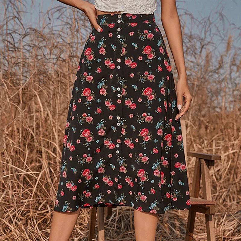 

Women's Waist Slimming Skirt Black