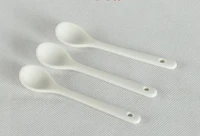 1000pcslot 10cm porcelain coffee spoon ceramic spoons wholesale