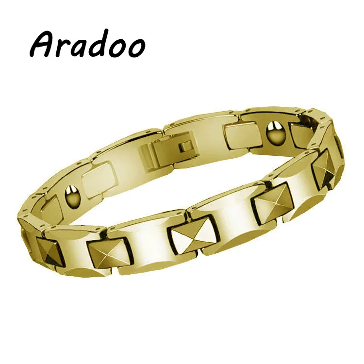 

ARADOO Magnetic Bracelet Clasp Bracelet Metal Bracelet Fashion Gift Holiday Gift For Bracelet Stainless Steel Bracelet Women