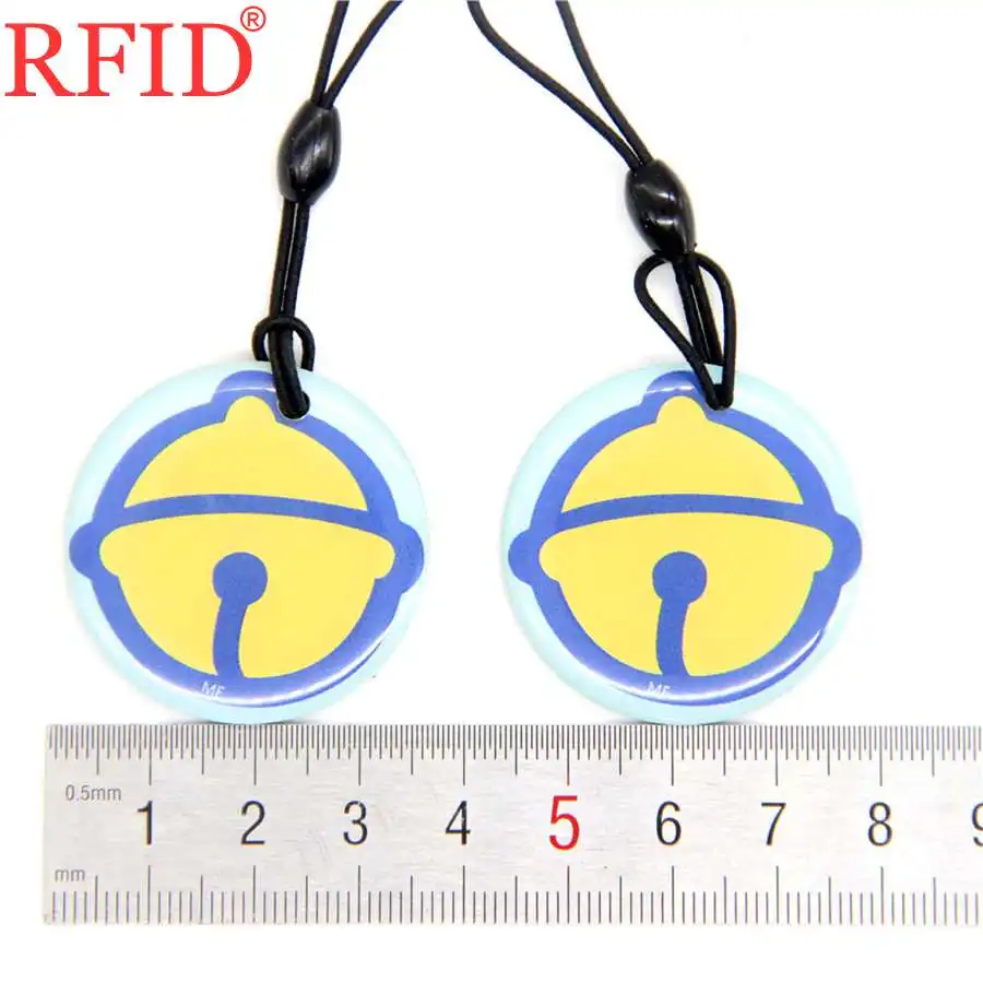 UID S50 1K 13 56 МГц сменная перезаписываемая NFC-карта RFID-брелок мультяшный