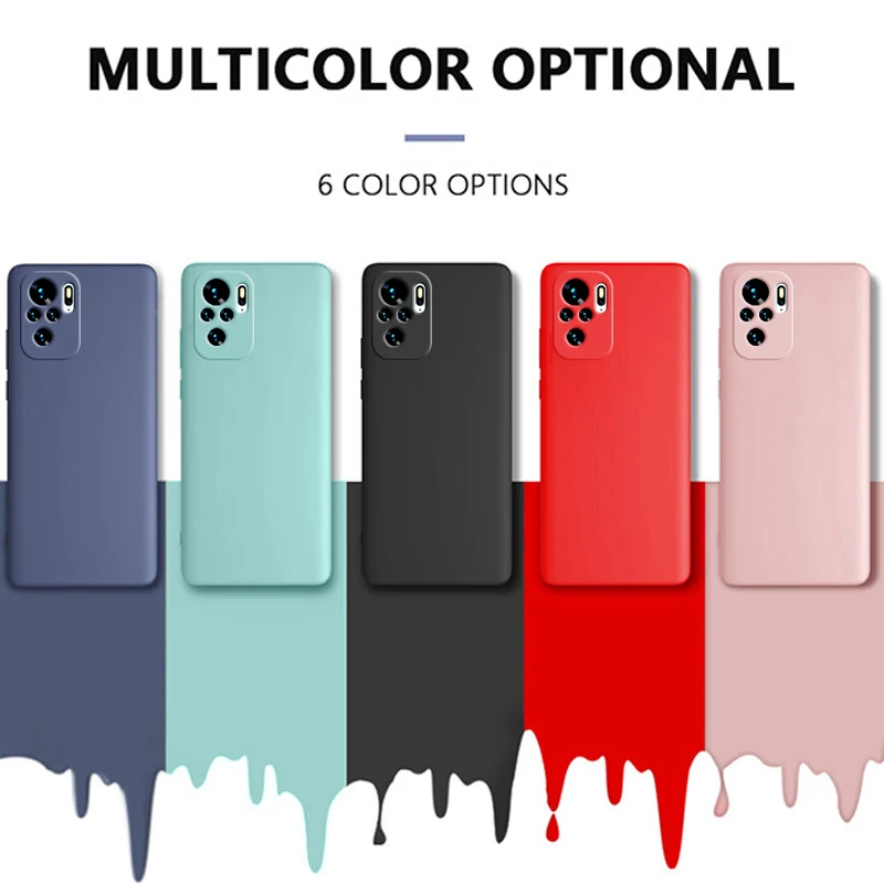 redmi note 10 pro 10 s 10s case liquid silicone soft covers full protector phone cases for xiaomi redmi note 10 note10 pro 10 s free global shipping