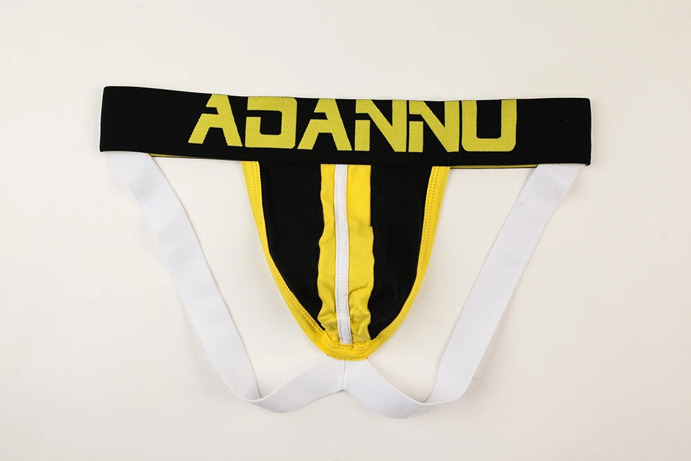 Brand Mens Sexy Bikini Gay Boy Briefs Men Underwear Thong Jockstraps Double Reveal Buttocks U pouch breathable |