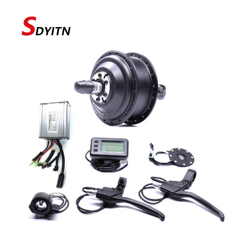 Комплект для переоборудования переднего/заднего велосипеда бесщеточные моторы