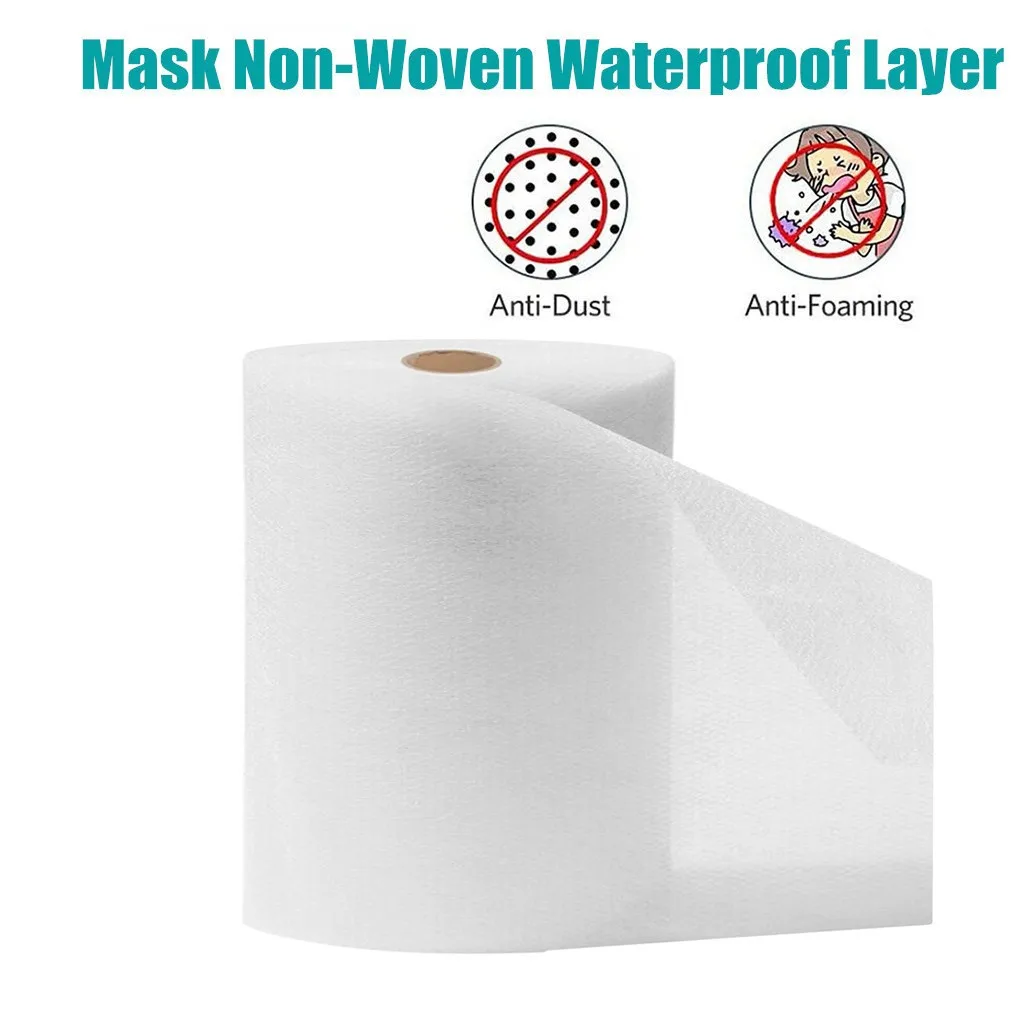 

Приятная для кожи ткань нетканое полотно Сделай Сам дышащая Пылезащитная противотуманная ткань маска приятный для кожи слойная ткань обмо...