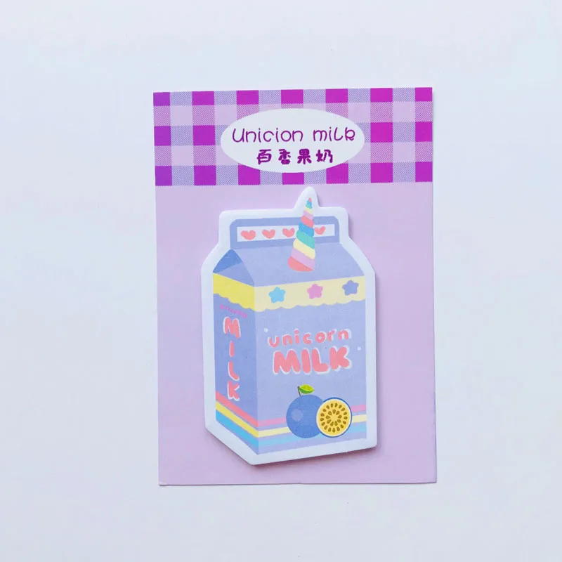 

30 Pages Sweet Candy Milk Jam Sticky Notes Memo Pad School Supply Stationery