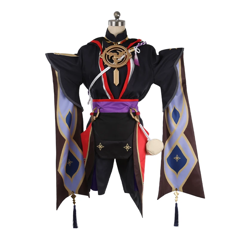 

Anime! Genshin Impact Scaramouche Game Suit Gorgeous Uniform Cosplay Costume Halloween Carnival Party Outfit Custom Any Size NEW