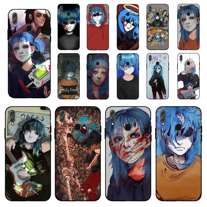 

YNDFCNB Sally Face Phone Case for Huawei Honor 10 i 8X C 5A 20 9 10 30 lite pro Voew 10 20 V30