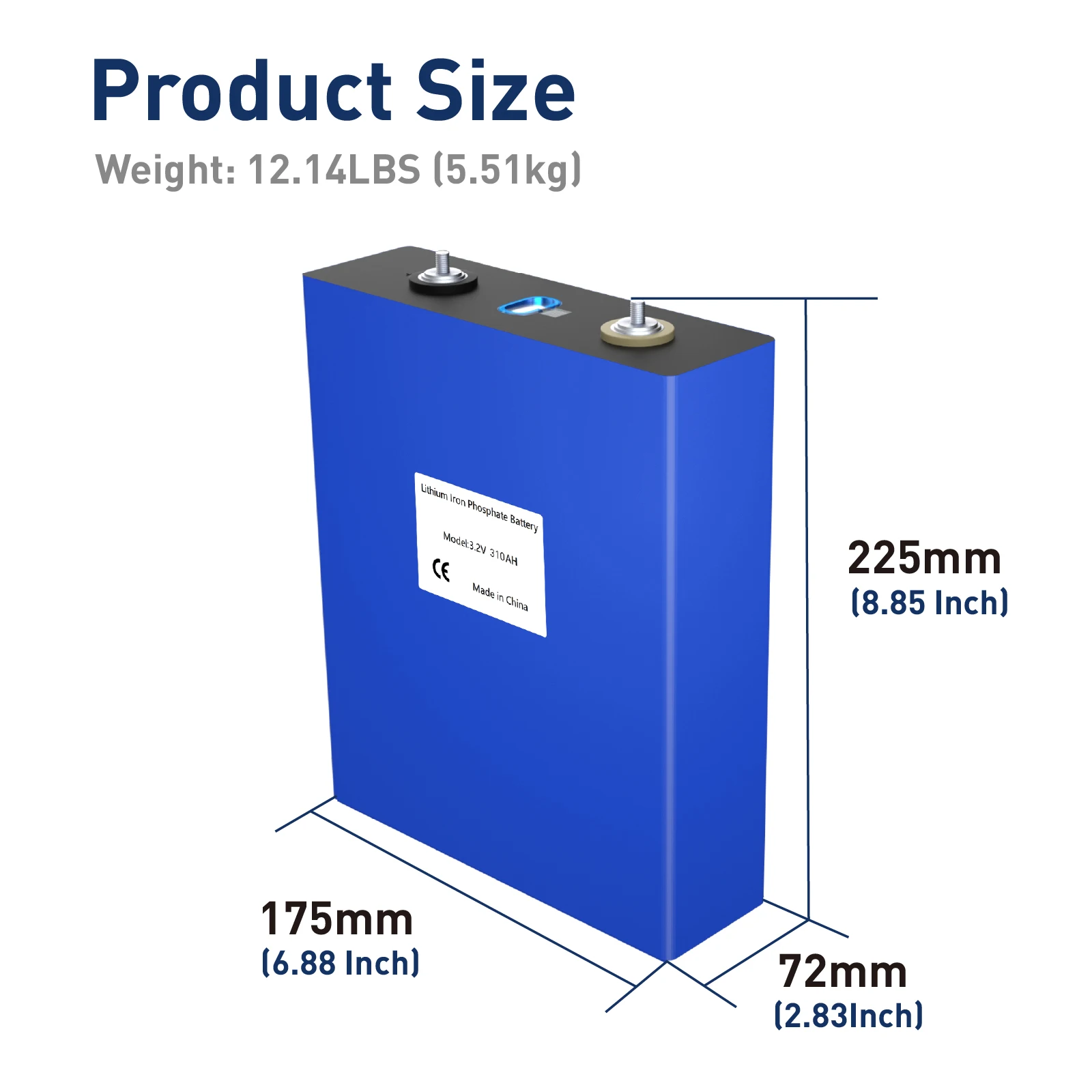 Литий-железо-фосфатный аккумулятор 3 2 в а · ч А 4 шт. | Электроника