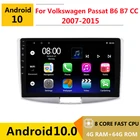 Автомагнитола, 2 din, 8 ядер, android 10, GPS, DVD, мультимедийный проигрыватель для Volkswagen VW Passat B6, B7, CC 2007-2015