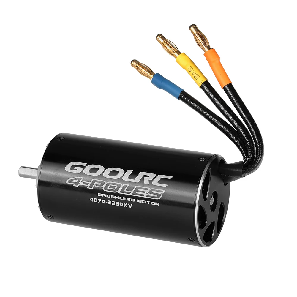 Оригинал GoolRC High Performance 4074 2250KV 4 полюса бесщеточный двигатель для 1000 мм (или выше) RC
