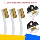 Щетка для чистки 3D-принтера, инструмент для удаления заусенцев с помощью иглы, из нержавеющей стали и медной проволоки