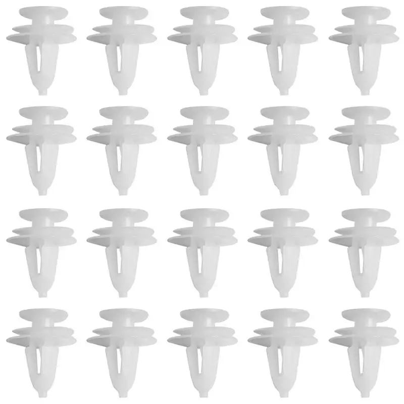 

100Pcs 9mm Hole Garnish Panel Retainer Clip Car Body Push Retainer Pin Rivet Bumper Door Trim Panel Retainer Fastener For BMM