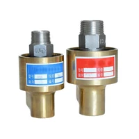 dual channel rotating brass hydraulic rotary joint nominal diameter 6 100mm