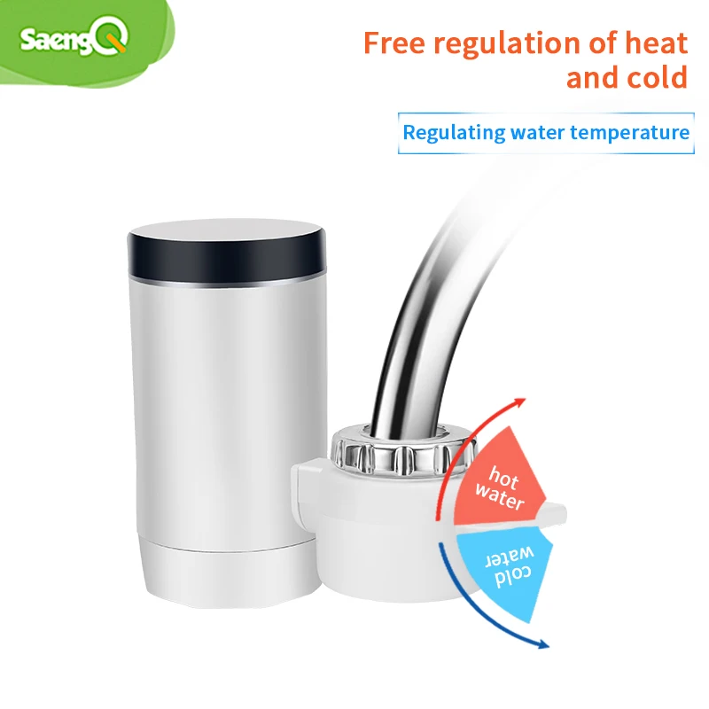 saengq kitchen electric water heater tap instant hot water faucet heater cold heating faucet tankless instantaneous water heater free global shipping