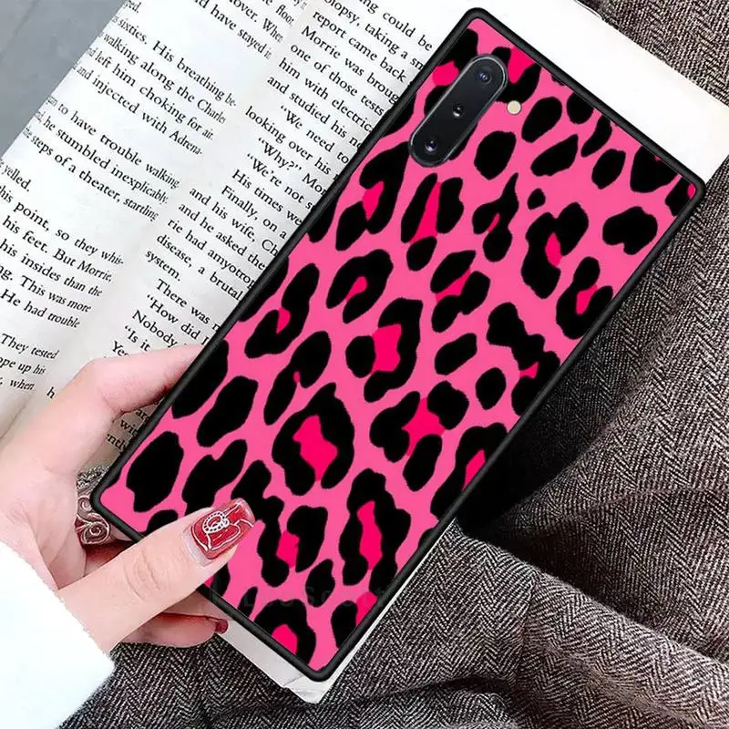 

Leopard Sexy Phone Case For Samsung Galaxy S8 S9 S10 Plus S10E Note 3 4 5 6 7 8 9 10 Pro Lite cover