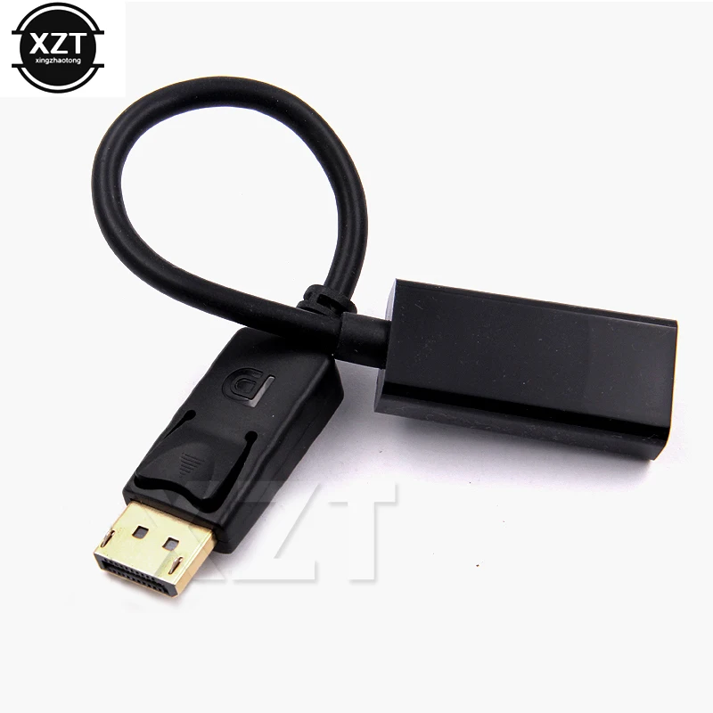 1080p Адаптер DP к HDMI Дисплей порт к HDMI кабель Дисплей порт адаптер конвертер мужчин и женщин для HDTV проектора ПК