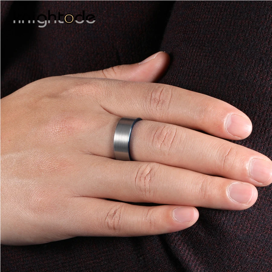 6 мм 8 внутри синий Вольфрам кольцо из карбида вольфрама для Для мужчин женщин