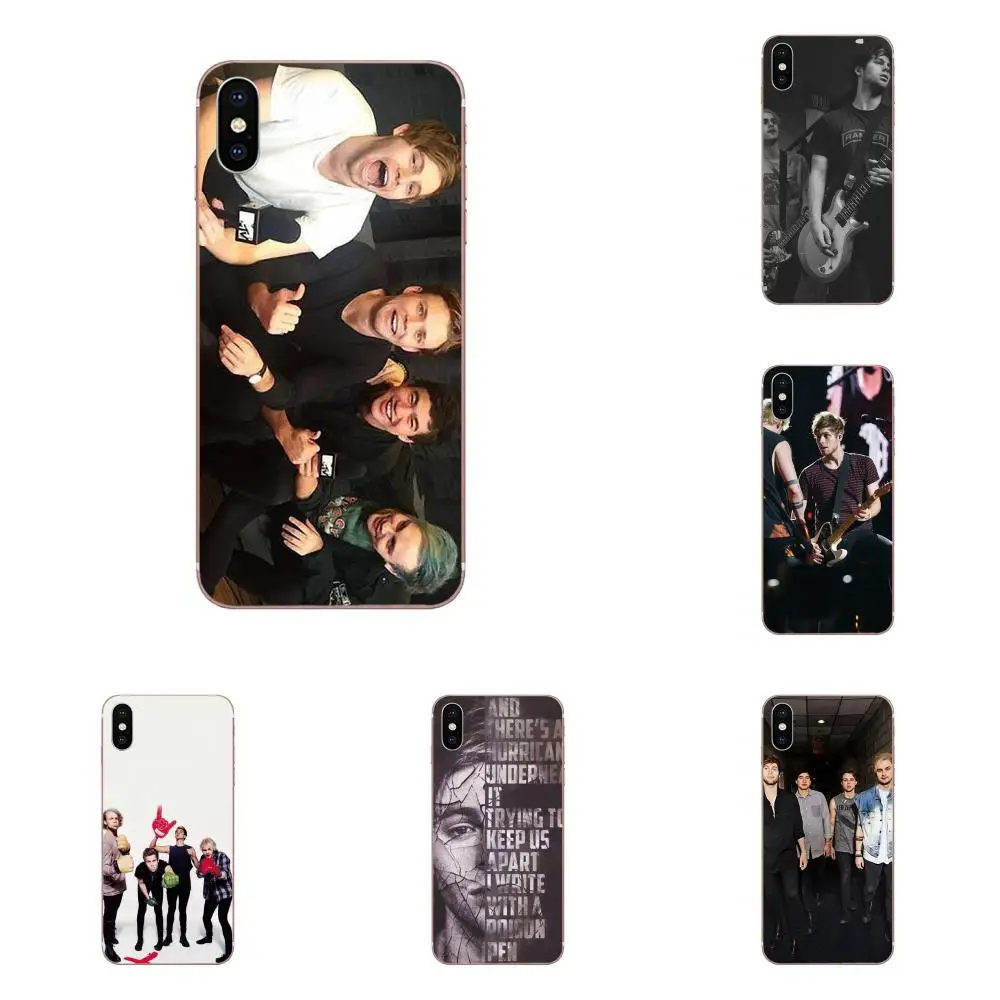 Чехлы для телефонов с рисунками люка Хеммингс из песни группы 5 Seconds Of Summer 5sos