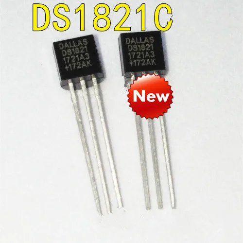 Датчик температуры DS1821C + TO92 DS1821 DS1821C|Запасные части| |