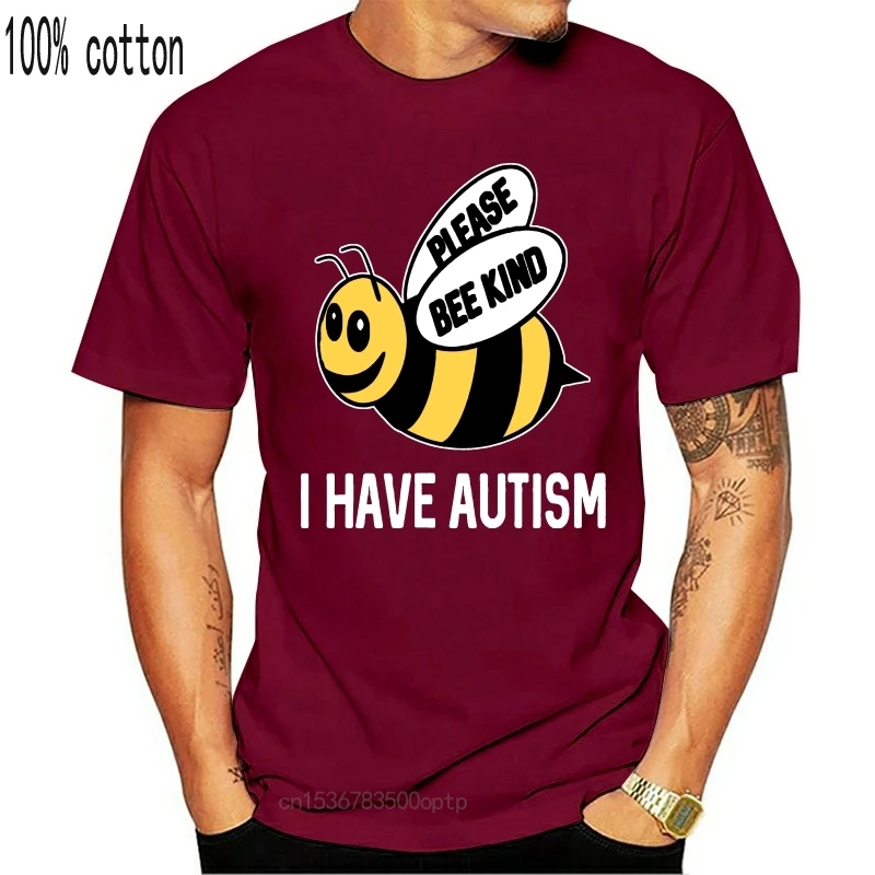 Футболки модная новинка футболка с аутизмом высококачественные мужские топы