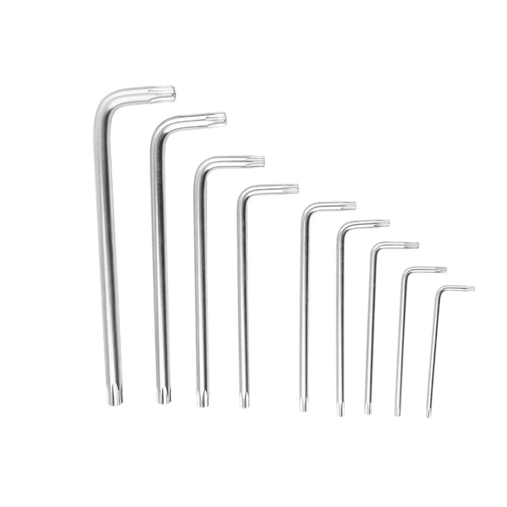 Free Shipping BOSI 9PC Star Torx Wrench Set Long Short Arm | Инструменты