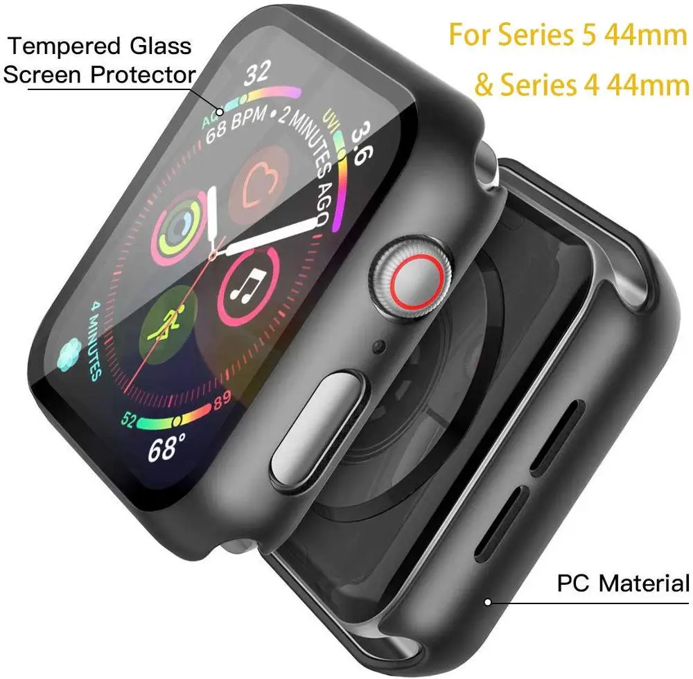Защитная пленка из закаленного стекла для Apple Watch Series 6 5 4 3 2 1 SE 44 мм 40 42 38 Iwatch |